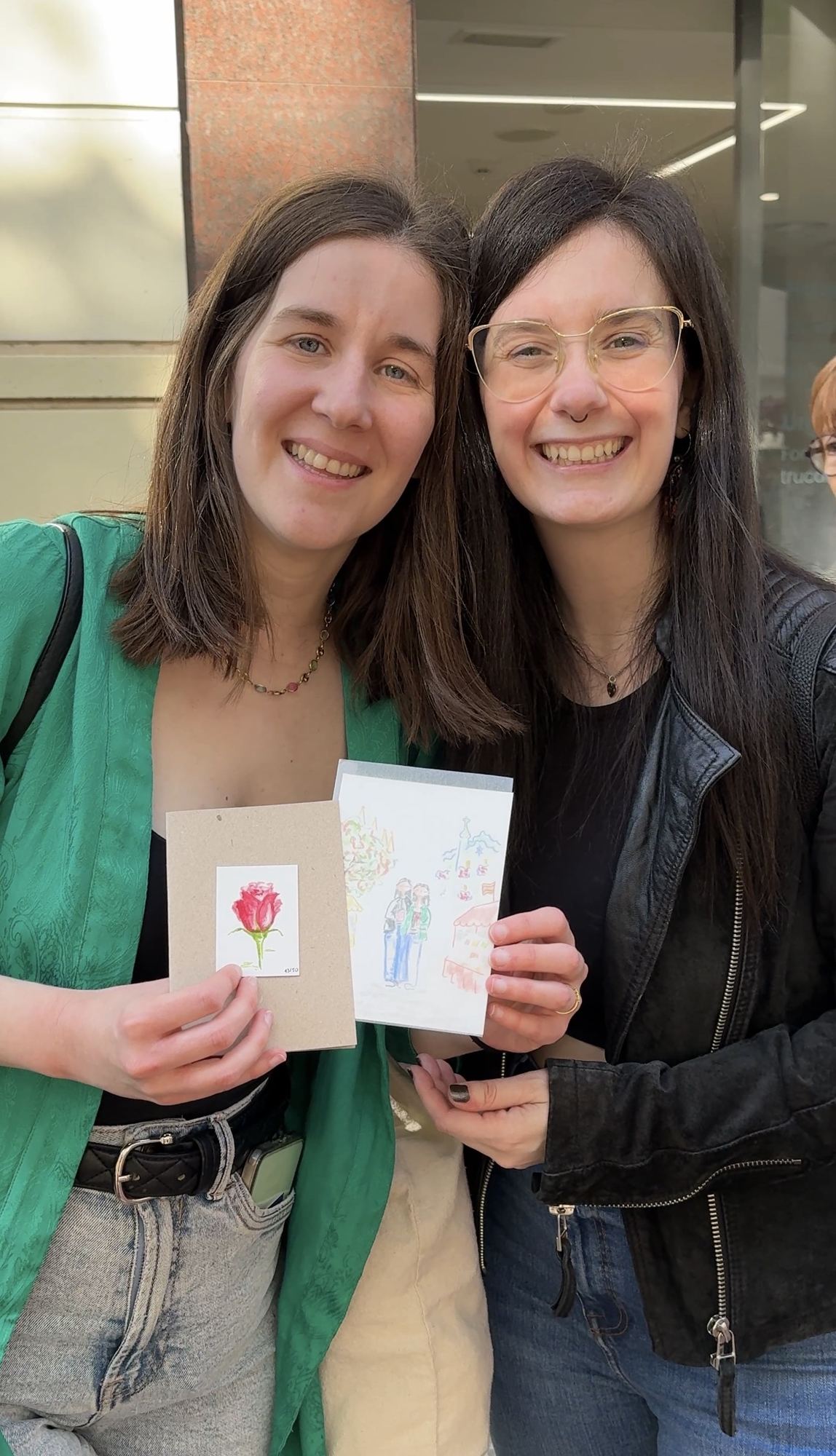 Ilustración inspirada en uno de los looks de Sant Jordi